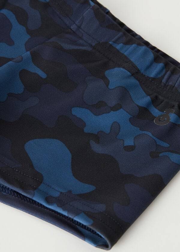 costumi da bagno per bambini panama calzedonia blu