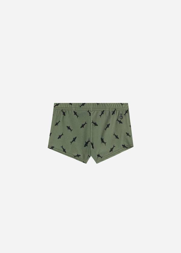 costumi da bagno panama calzedonia per bambini colore verde