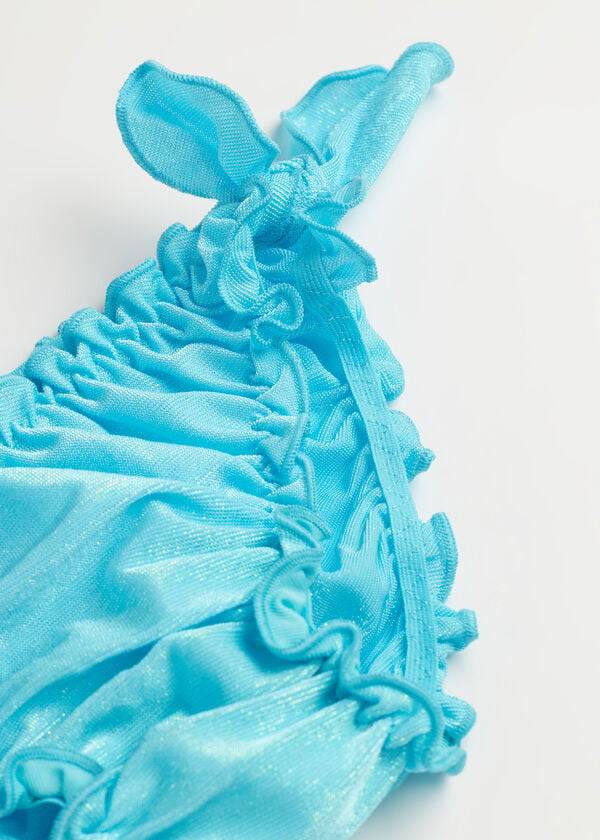 costume da bagno per bambini calzedonia bottom formentera turchese