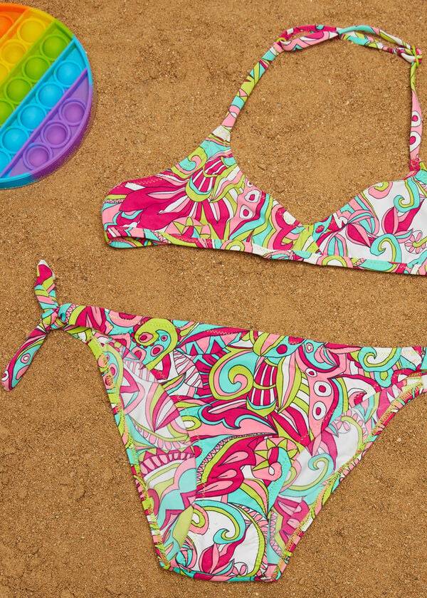 costumi da bagno multicolore calzedonia due pezzi londra per bambini
