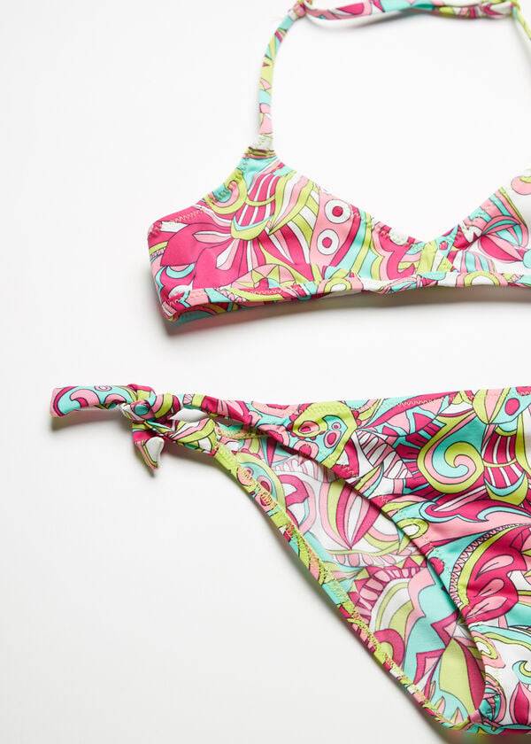 costumi da bagno multicolore calzedonia due pezzi londra per bambini