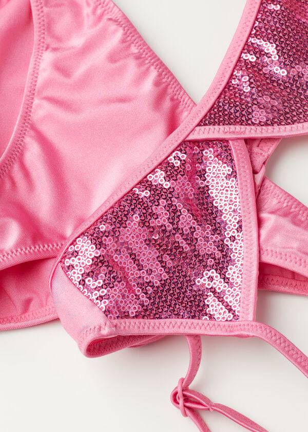 costumi da bagno per bambini cannes in due pezzi stile canotta calzedonia rosa