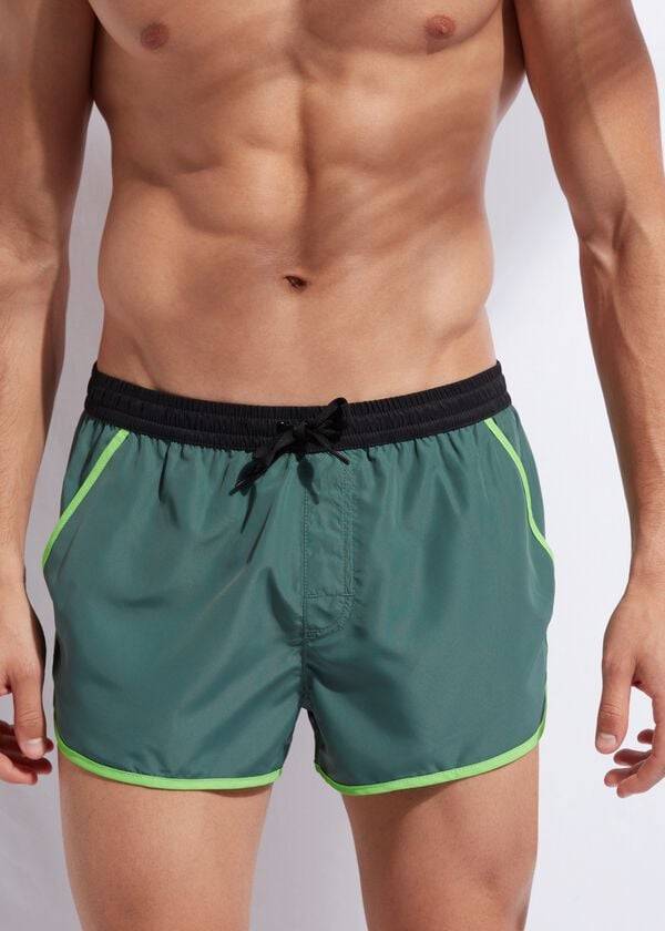 costume da bagno da uomo venice beach calzedonia verde