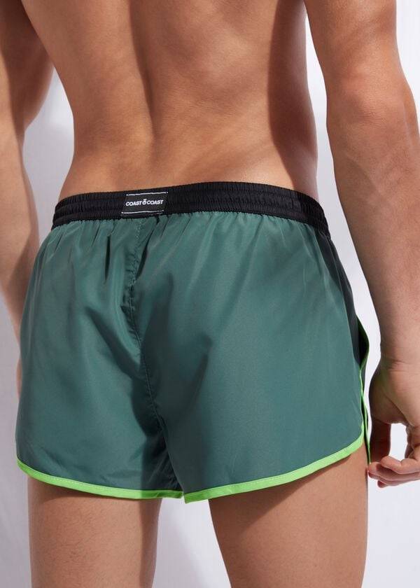 costume da bagno da uomo venice beach calzedonia verde