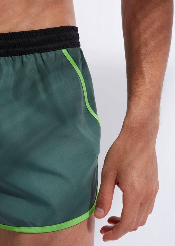 costume da bagno da uomo venice beach calzedonia verde