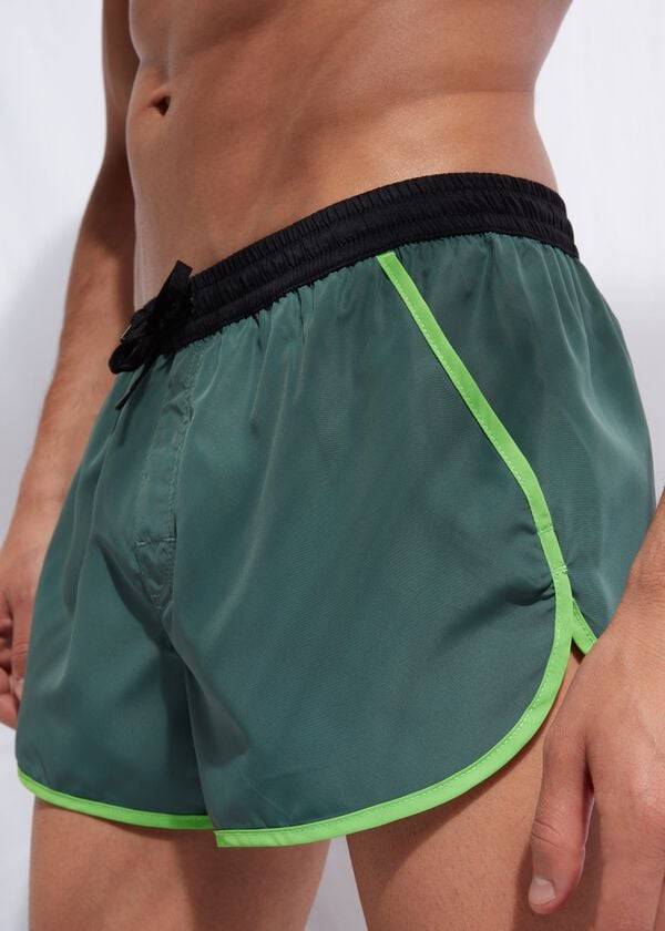 costume da bagno da uomo venice beach calzedonia verde