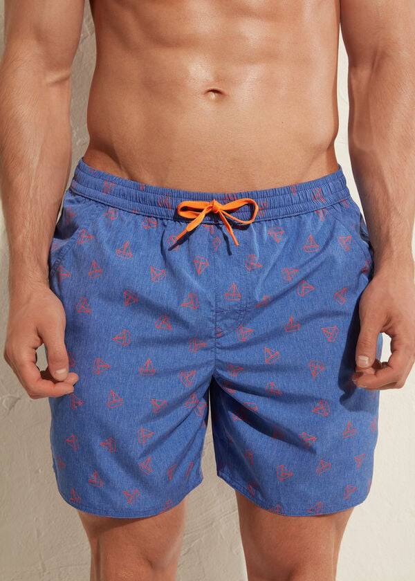 costume da bagno da uomo calzedonia formentera blu