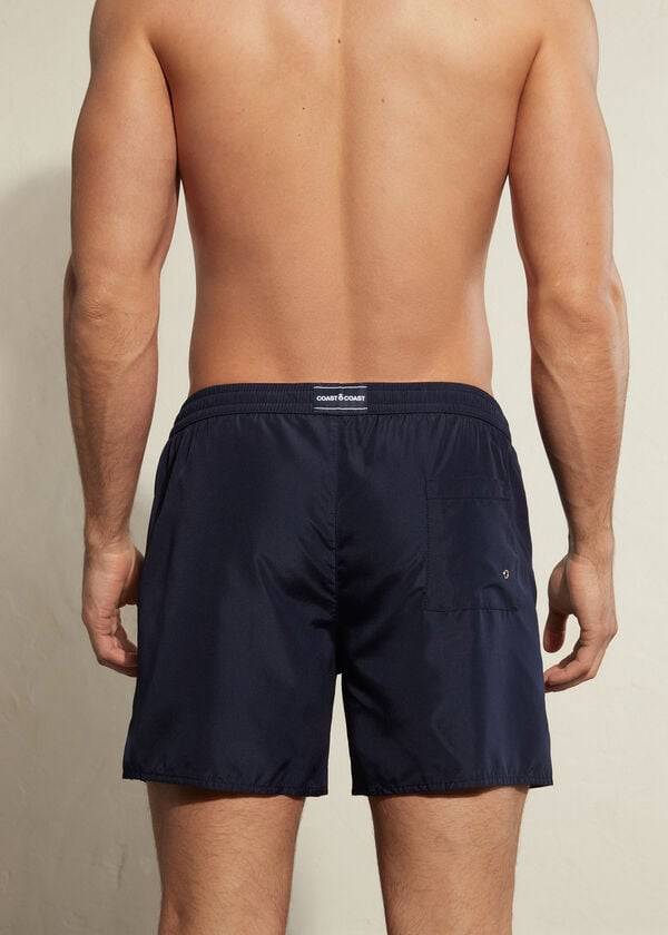 costume da bagno da uomo calzedonia formentera blu navy
