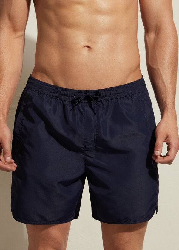 calzedonia formentera eco costume da bagno da uomo blu
