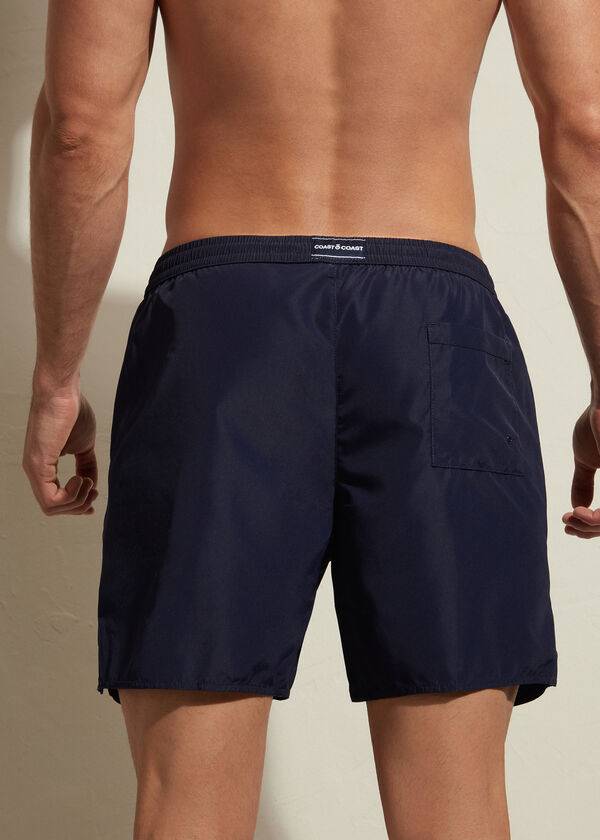calzedonia formentera eco costume da bagno da uomo blu
