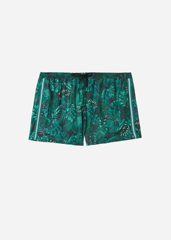 costume da bagno ibiza fantasia calzedonia da uomo verde