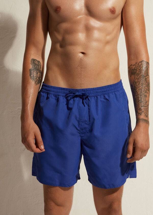 costume da bagno da uomo calzedonia formentera blu