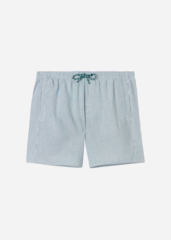 costume da bagno da uomo calzedonia formentera verdebianco