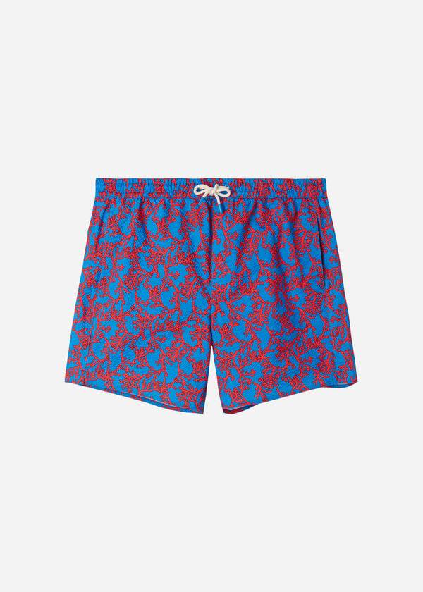 calzedonia formentera sport costume da bagno da uomo blu arancione