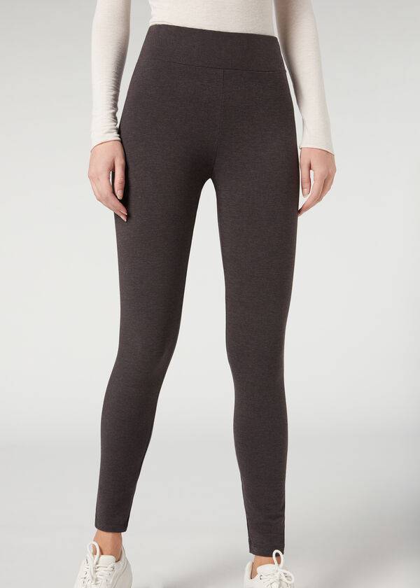 leggings termici da donna calzedonia grigi