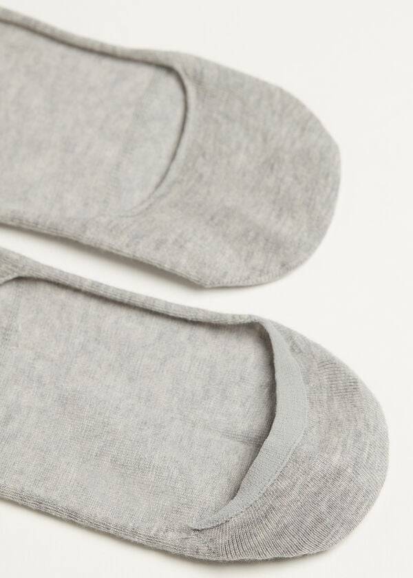 calzini invisibili calzedonia da donna grigi