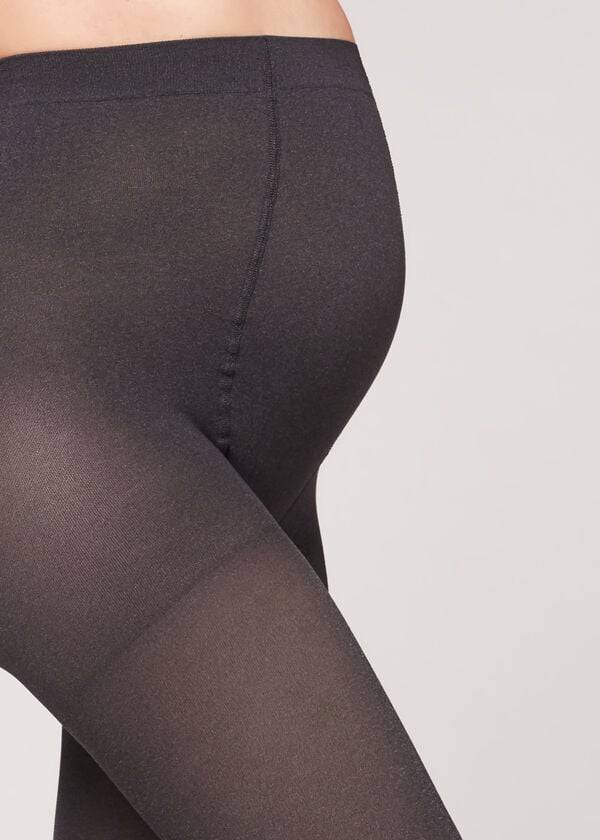 calzedonia collant premaman coprente donna 60 denier grigio