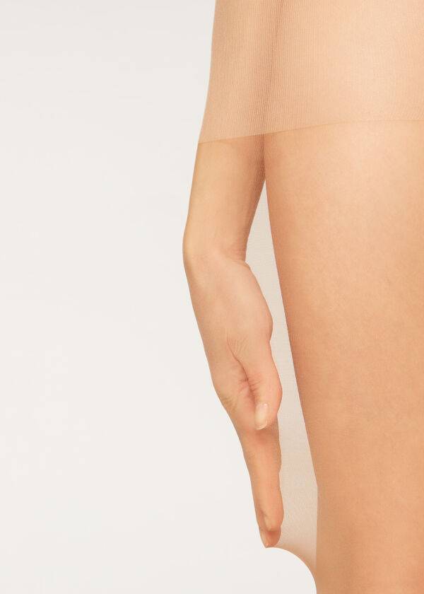 collant donna calzedonia 40 denari action medium sheer beige