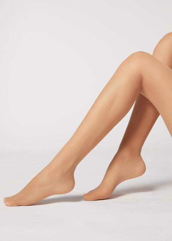 collant donna calzedonia 40 denari action medium sheer beige