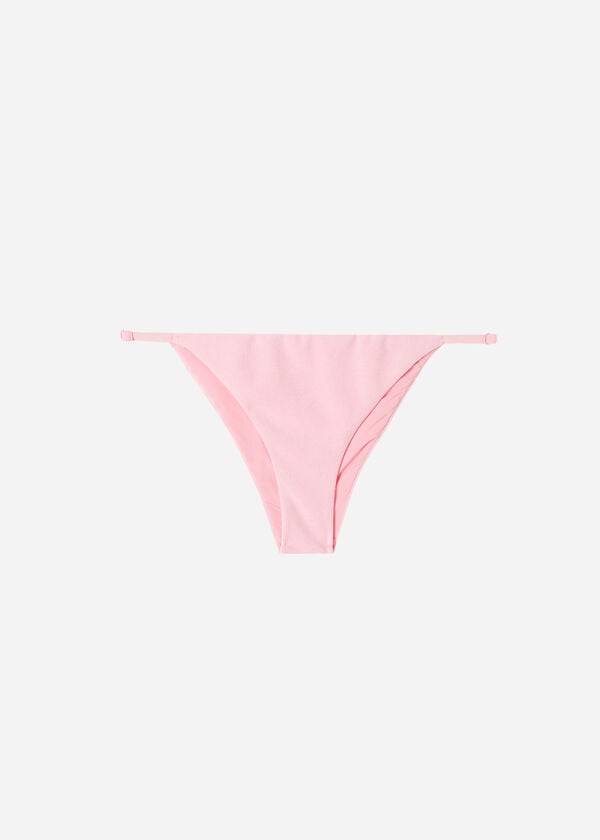 calzedonia slip bikini donna beverly hills eco regolabile laterale rosa