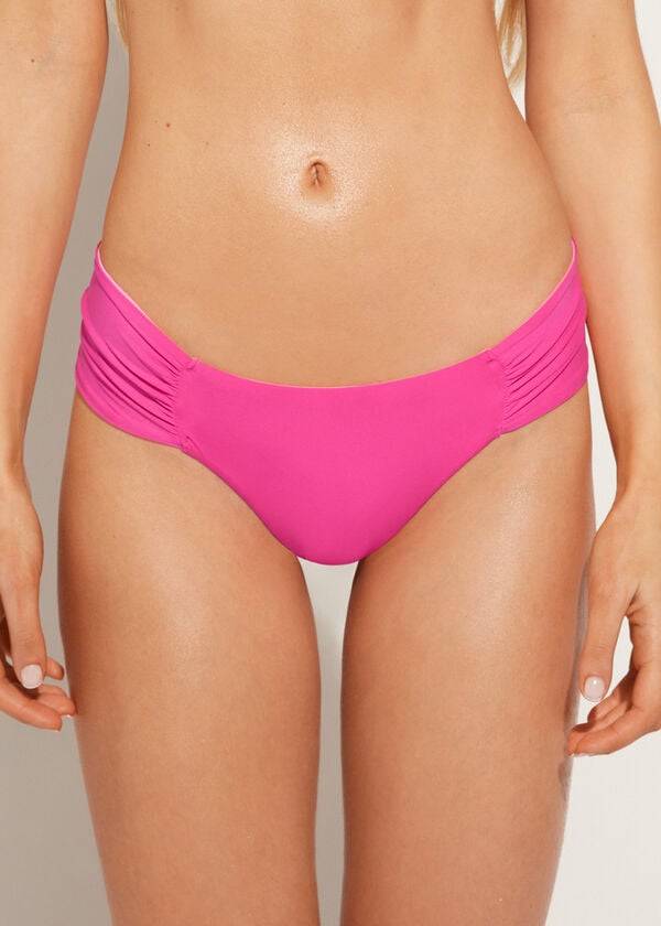 calzedonia brazilian indonesia eco bikini bottom da donna rosa