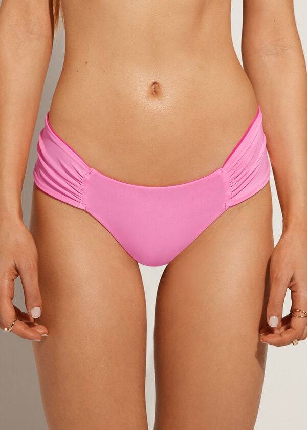 calzedonia brazilian indonesia eco bikini bottom da donna rosa