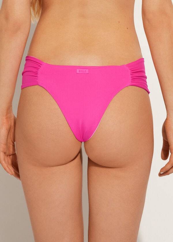 calzedonia brazilian indonesia eco bikini bottom da donna rosa
