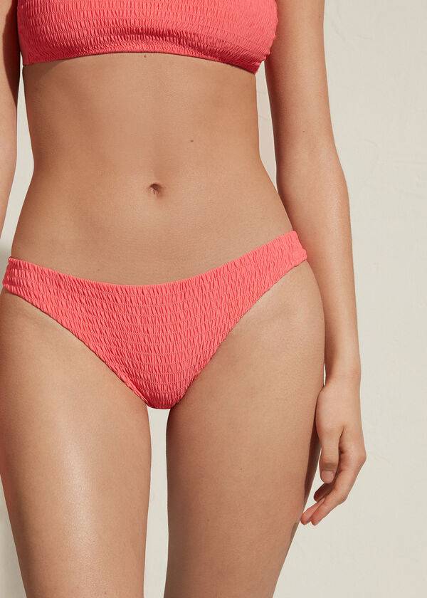 slip bikini brasiliano lanzarote da donna calzedonia rosa