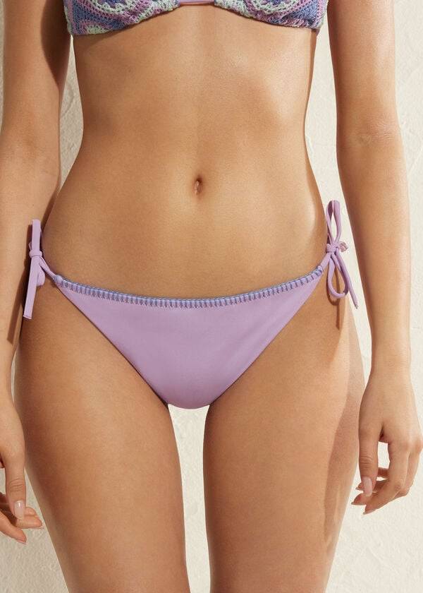slip bikini brasiliano da donna calzedonia tel aviv viola