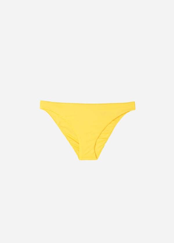 slip bikini ecologico da donna calzedonia indonesia giallo