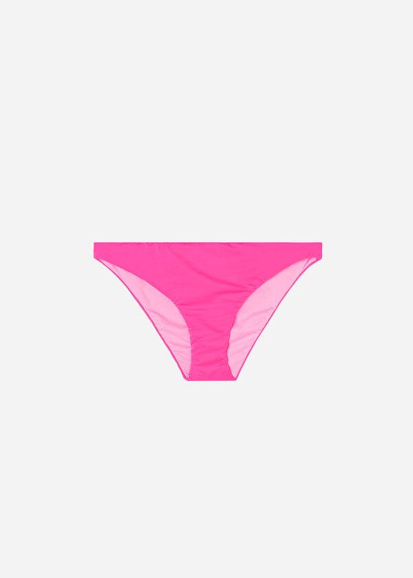 slip bikini da donna a vita bassa eco calzedonia indonesia rosa