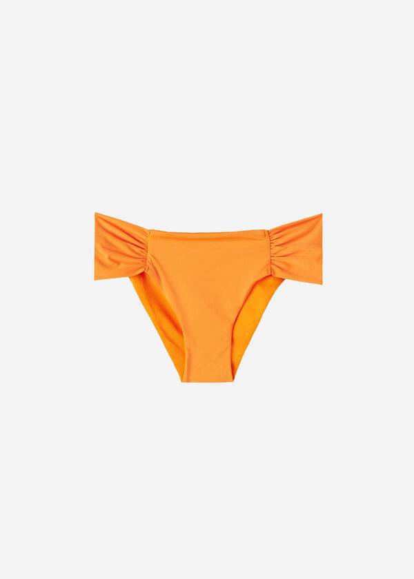 slip bikini da donna di calzedonia indonesia eco rise arancioni