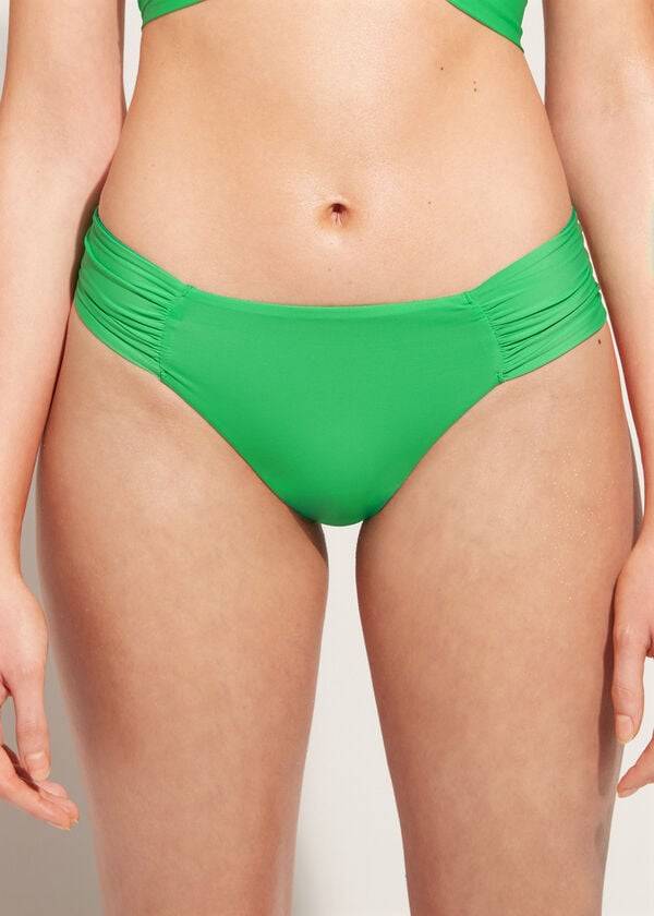 slip bikini calzedonia indonesia eco rosa da donna verdi