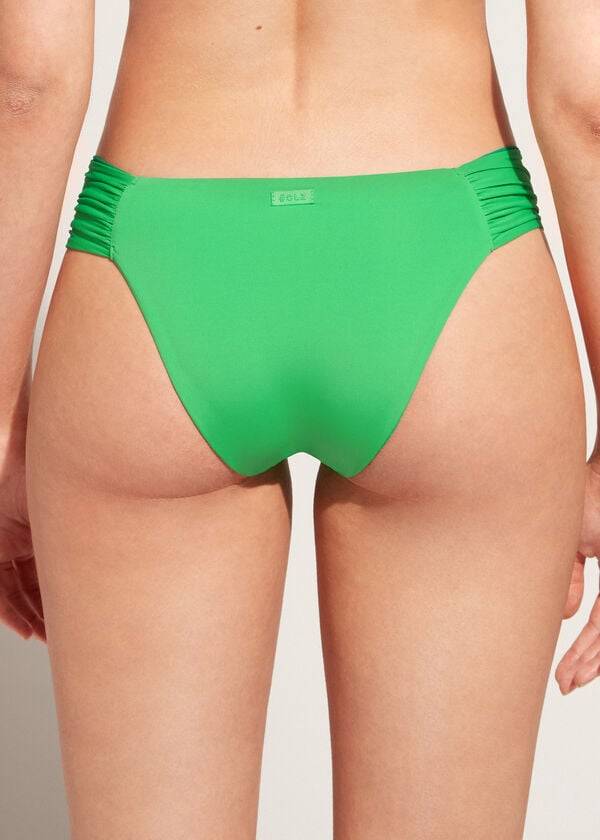 slip bikini calzedonia indonesia eco rosa da donna verdi