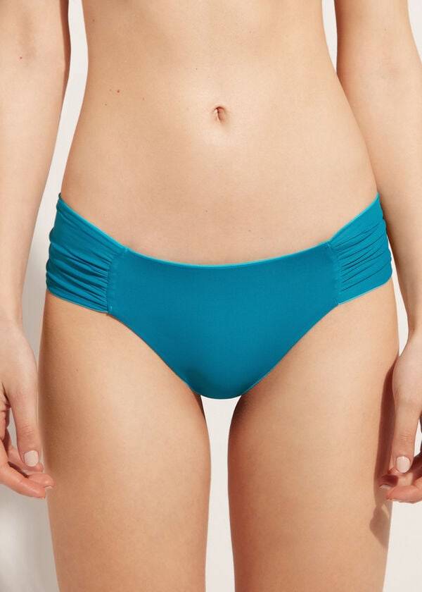 slip bikini da donna di calzedonia indonesia eco rosa turchese