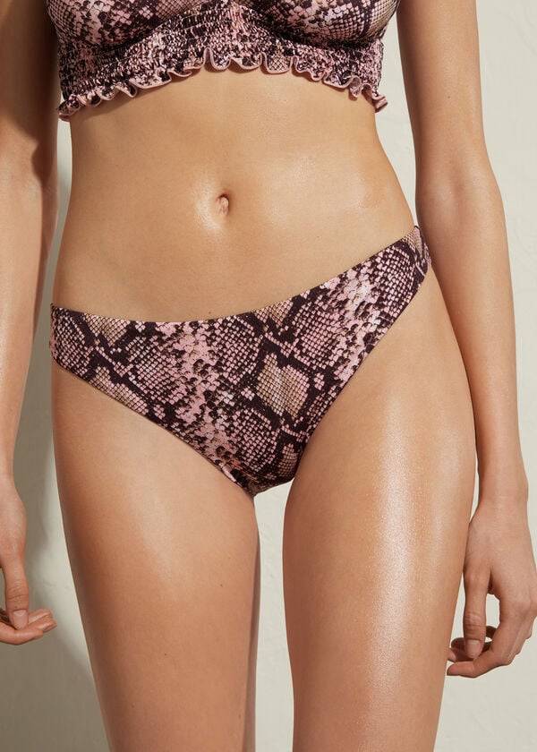 slip bikini da donna sidney calzedonia rosa