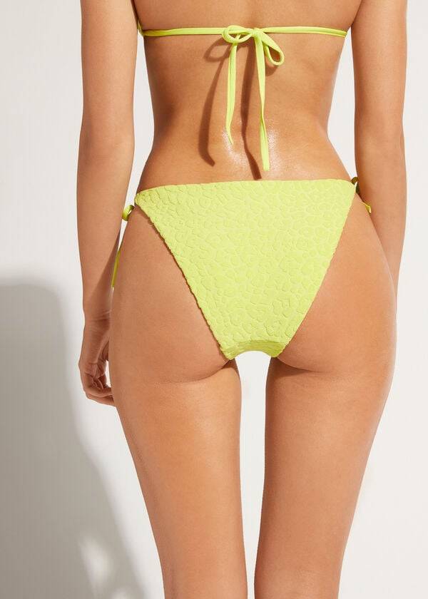 slip bikini da donna calzedonia string bangkok verde