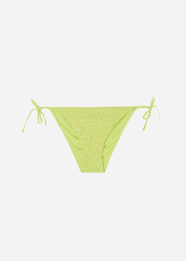 slip bikini da donna calzedonia string bangkok verde