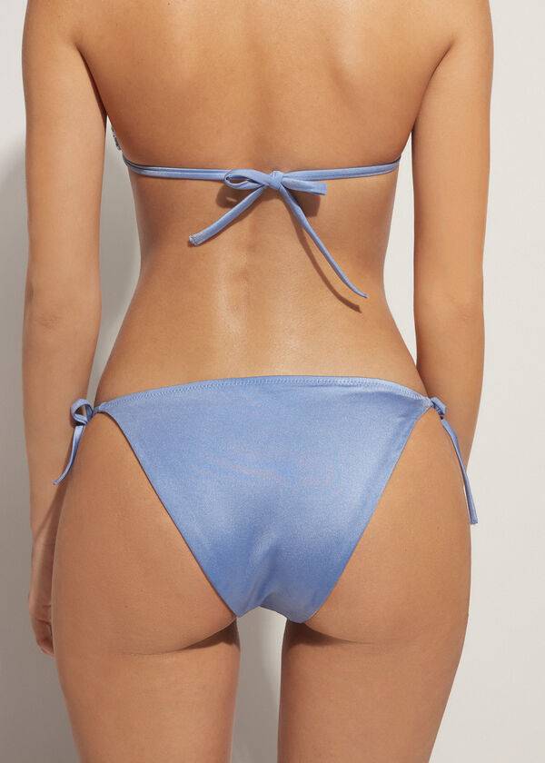 calzedonia string cannes slip bikini donna blu