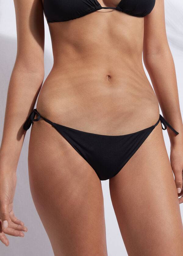 slip bikini nero da donna calzedonia string indonesia