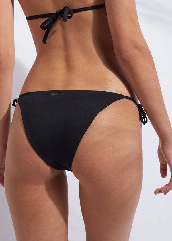 slip bikini nero da donna calzedonia string indonesia