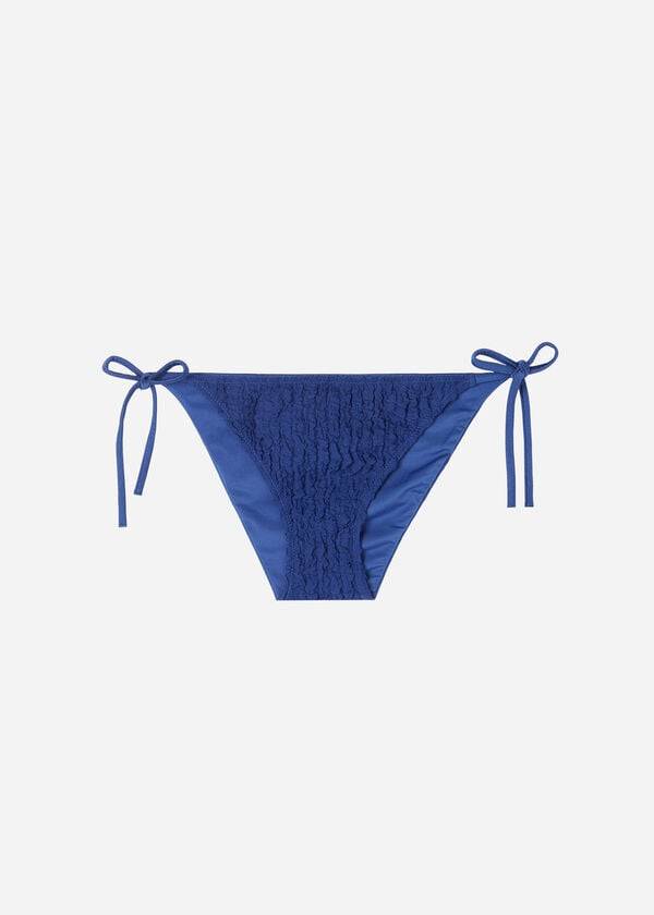 slip bikini da donna blu navy calzedonia string marrakech