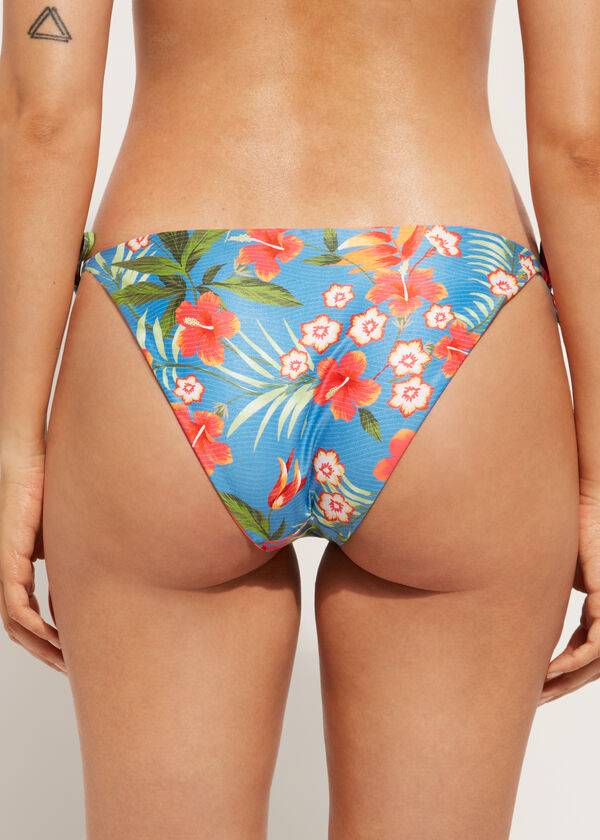 slip bikini da donna maui string di calzedonia verde