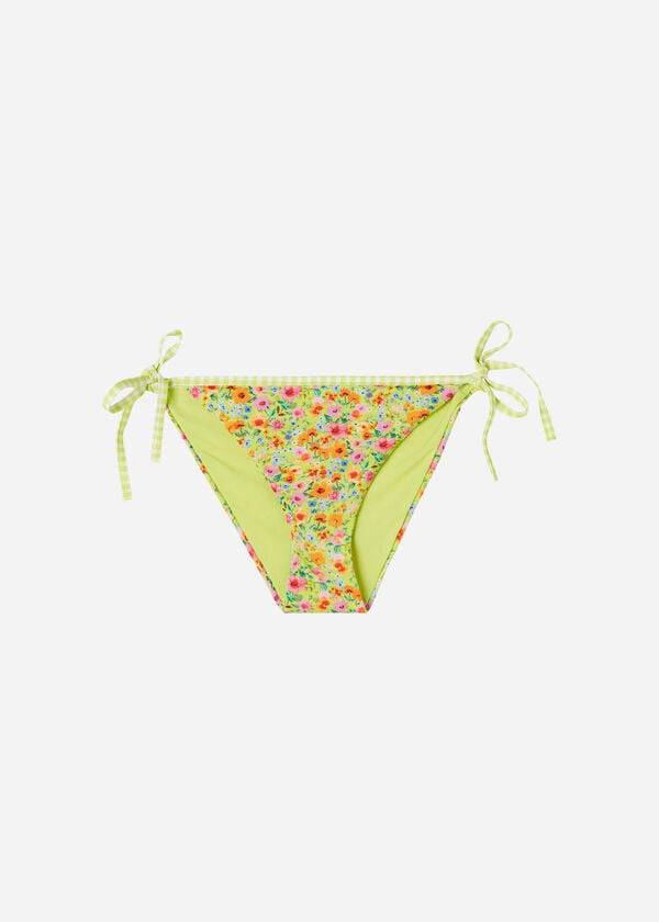 slip bikini giallo da donna calzedonia string siviglia