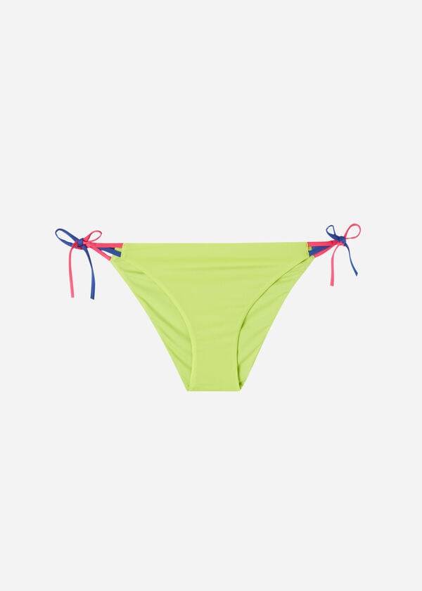 slip bikini da donna calzedonia string tokyo verde
