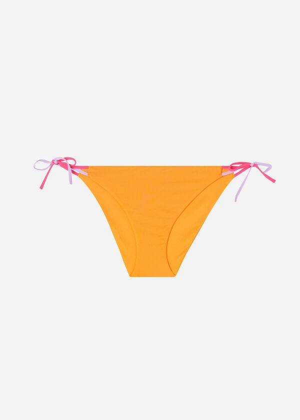calzedonia string tokyo slip bikini donna arancione