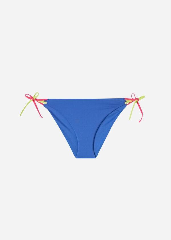 slip bikini da donna calzedonia string tokyo blu