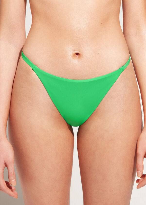 calzedonia thong indonesia eco bikini bottom da donna verde