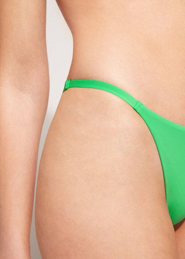 calzedonia thong indonesia eco bikini bottom da donna verde