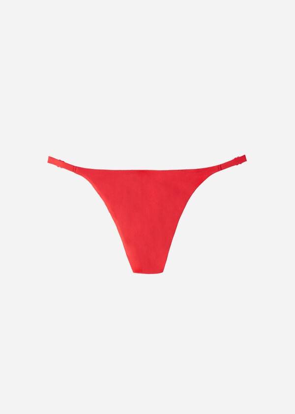 calzedonia thong indonesia eco bikini bottoms rosso da donna